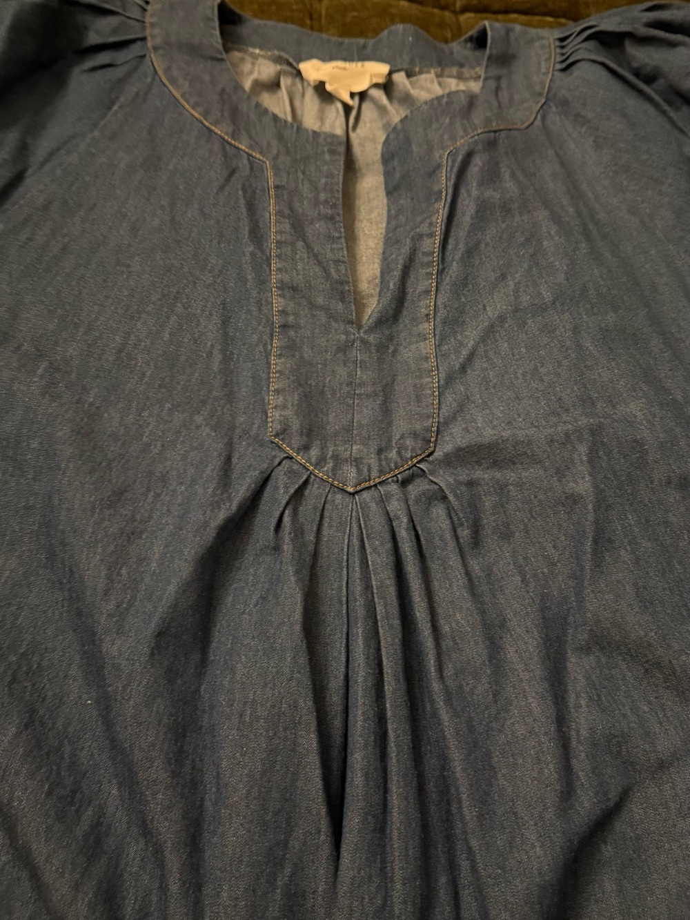 Pomander Place Blue Denim XL Maxi Dress - Picture 9 of 11